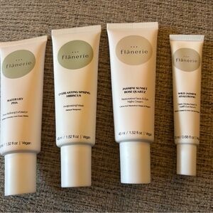 NEW $118 Flanerie Rest & Rebalance Soothe and Restore Set Skin Care Trio